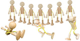 Wood and Wire Flexi People 14cmH 10pcs