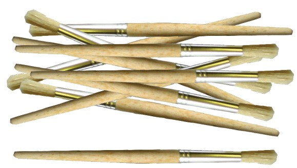 Paint Brushes Minor Stubby Round 12pcs