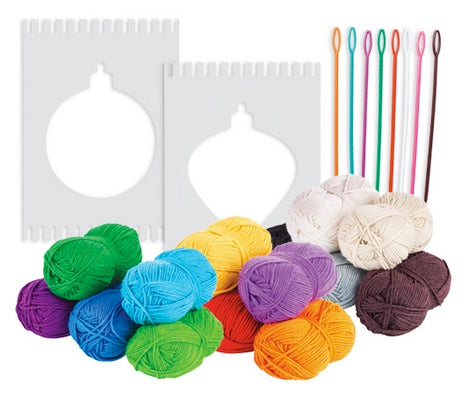 Festive Baubles Weaving Kit