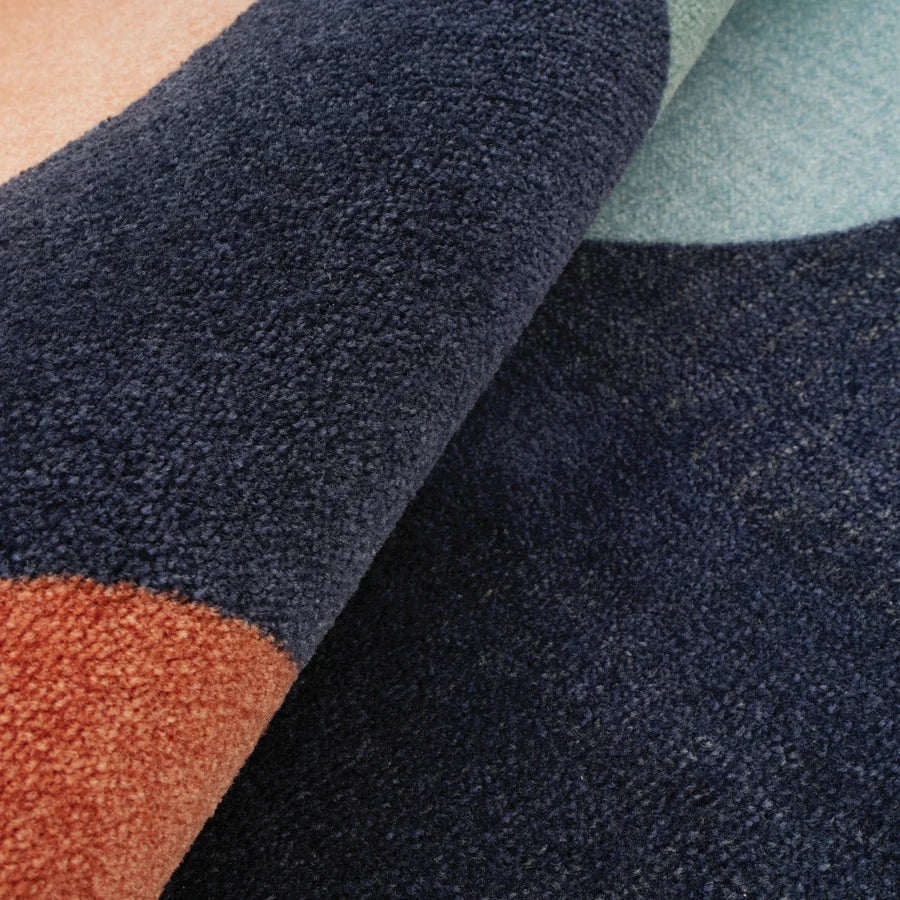 Colours of Australia Semi Circle Rug