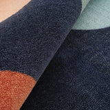 Colours of Australia Semi Circle Rug
