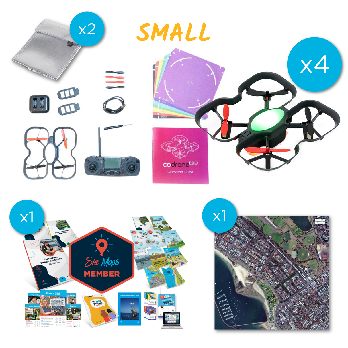 Classroom Drone Kits + Drone Education Membership