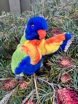 Eco Lorikeet Hand Puppet 25cm