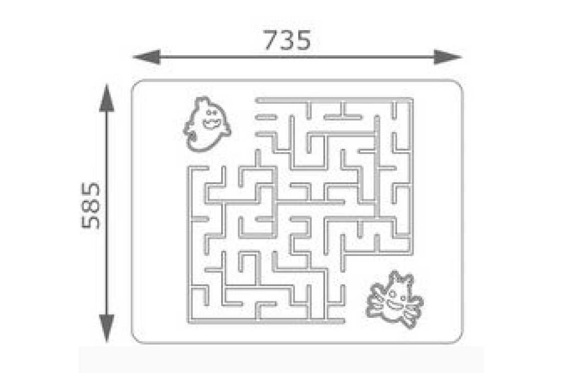Labyrinth Outdoor Mount Panel