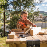 Large Outdoor Carpentry Bench With Vices