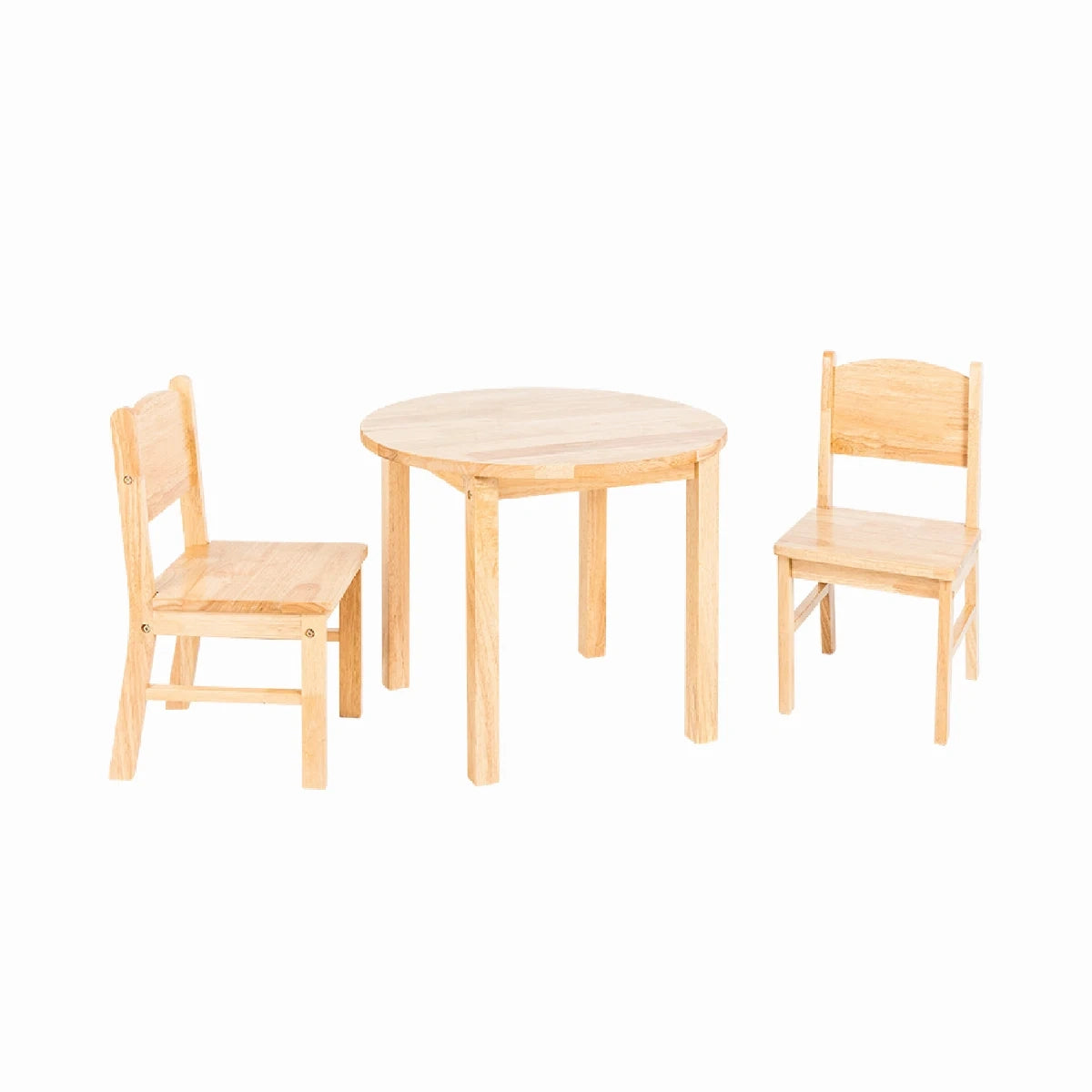 Solid Timber Table and 2 Chairs