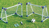 Junior Soccer Goal Set – Kids Mini Football Nets with Ball & Pump (2 Goals)
