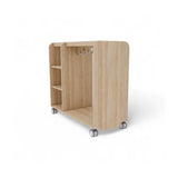 Maple Laminate Dress Up Trolley With Mirror and Storage
