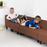 Modular Children's Lounge Suite Indigo 4pcs