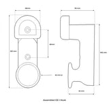 Two-Point Bag & Hat Hooks