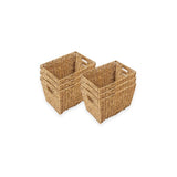 Double Depth Seagrass Baskets Set of 10