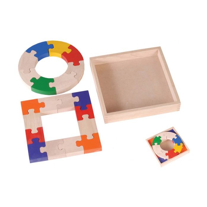 Interlocking Block Puzzle 20pcs - EDU-21 Educational Toys & Resources